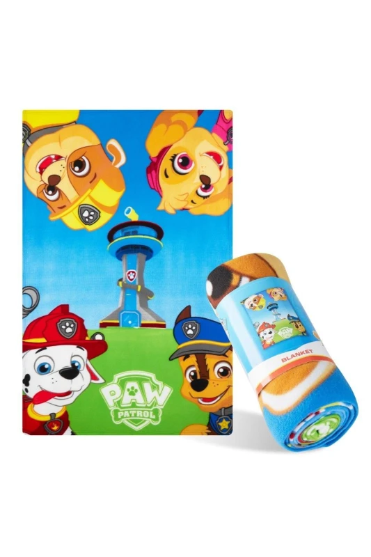 Image of Paw Patrol Polar Fleece Blanket Multi