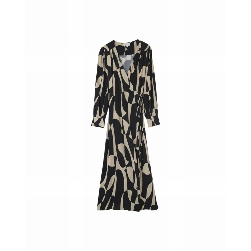 Image of Grace & Mila Womens dress Grace & Mila Nemours Noir Female L