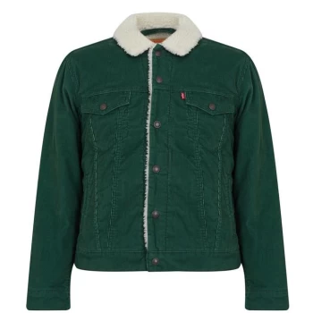 Image of Levis Type 3 Sherpa Jacket - Pineneedle