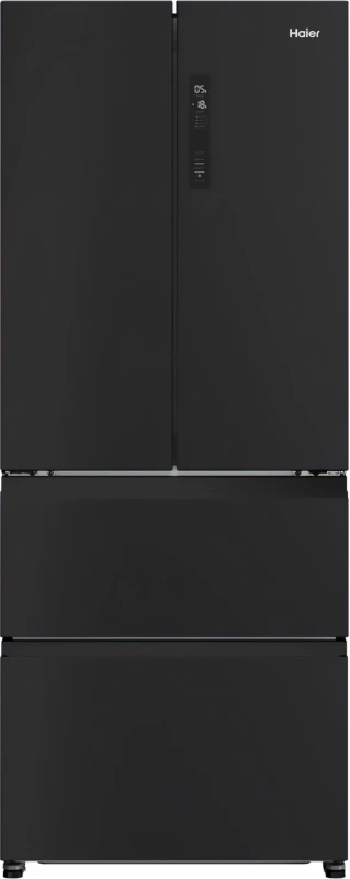 Image of Haier FD 70 Series 3 HFR3718ENPT Total No Frost Multi-door American Fridge Freezer - Slate Black - E Rated