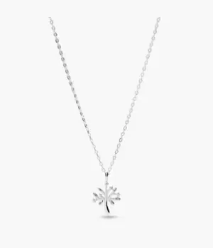 Image of Fossil Women Tree Of Life Sterling Silver Pendant Necklace