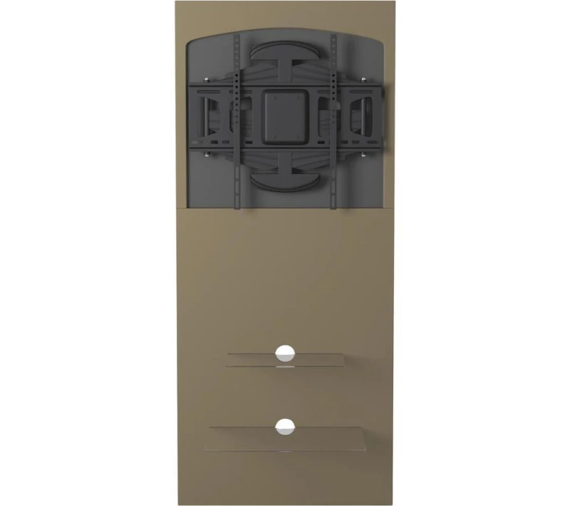 Image of ALPHASON Mercury 600 mm TV Stand with Bracket - Raw MDF, Brown 5030752020174