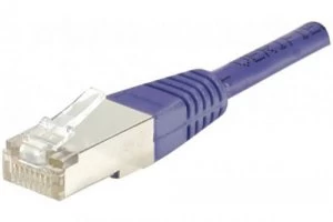 Image of 20m RJ45 Cat6 FUTP Purple Network Cable