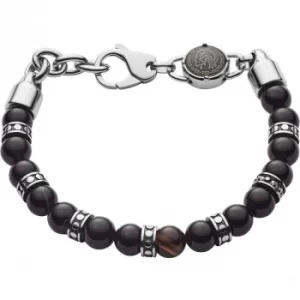 Image of Mens Diesel Beads Bracelet