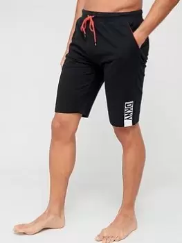 Image of DKNY Rockhounds Lounge Shorts - Black, Size XL, Men