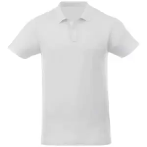 Image of Elevate Liberty Mens Short Sleeve Polo Shirt (S) (White)