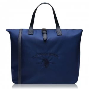 Image of US Polo Assn US Polo Partisan Large Tote Bag - NAVY 212