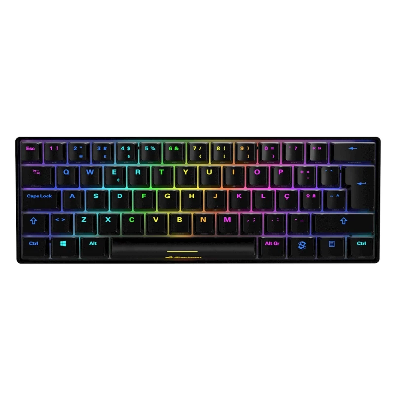 Image of Sharkoon SGK50 S4 keyboard Gaming USB QWERTY Spanish Black