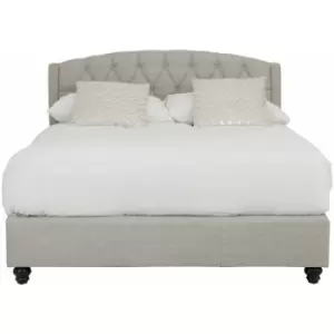 Image of Premier Housewares - Josephine Light Grey Double Bed