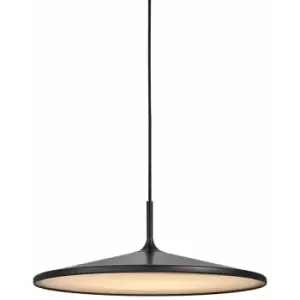 Image of Nordlux Balance LED Dimmable Dome Pendant Ceiling Light Black, 2700K
