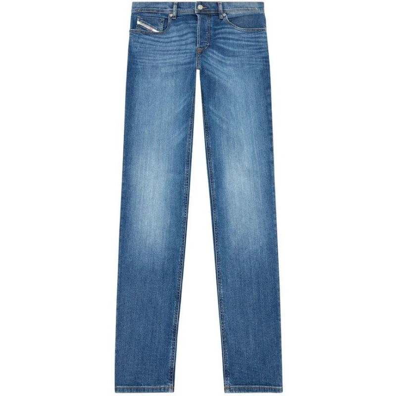 Image of Diesel Jeans Finitive Tapered Jeans - Blue Blue 36 R