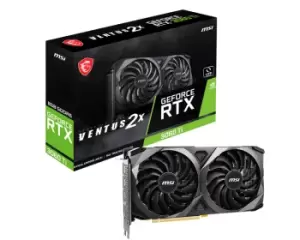 Image of MSI Nvidia GeForce RTX 3060 Ti VENTUS 2X 8G V1 LHR GDDR6 Graphics Card