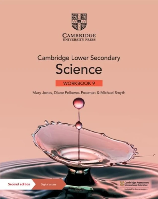 Image of Michael Smyth Cambridge Lower Secondary Science Workbook 9 with Digital Access (1 Year) Book Multi unisex