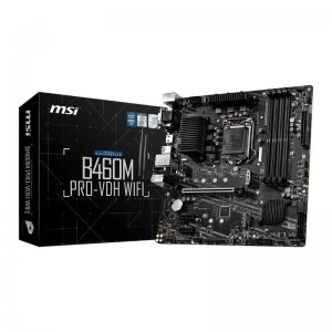 Image of MSI B460M Pro VDH WiFi Intel Socket LGA1200 H5 Motherboard