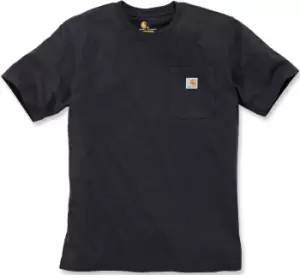 Image of Carhartt Workwear Pocket T-Shirt, black, Size 2XL, black, Size 2XL