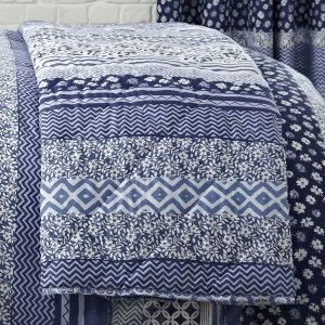 Image of Catherine Lansfield Santorini Reversible Bedspread