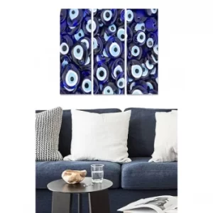 Image of MDF52808307 Multicolor Decorative MDF Painting (3 Pieces)