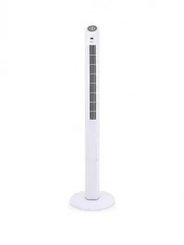Image of Xpelair Xpelair Xpp White Tower Fan With Remote Control & Oscillation