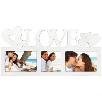 Image of Hama "Montreal - Love" Portrait Frame Gallery, 2x 10x15 cm, 1x 10x10 cm