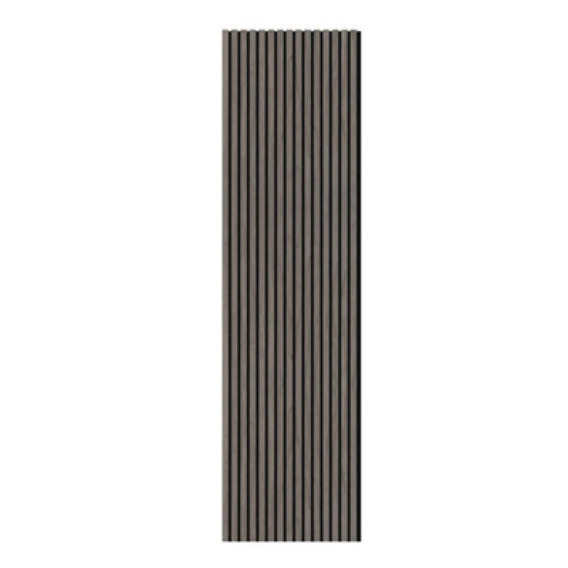 Image of Wall Panels UK Slat Acoustic Wall Panel ( 2 Pack ), Black 8034