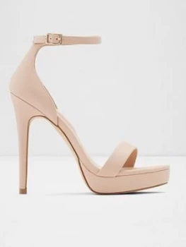 Image of Aldo Varalith Heeled Platform Sandal - Nude