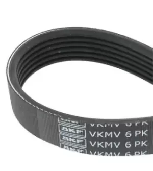 Image of SKF V-ribbed belt VKMV 6PK1190 Serpentine belt,Auxiliary belt RENAULT,MAZDA,SUBARU,CLIO I (B/C57_, 5/357_),CX-5 (KE, GH),6 Kombi (GJ, GL)