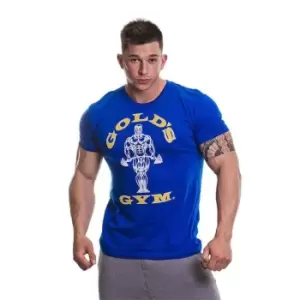 Image of Golds Gym Muscle T Shirt Mens - Blue