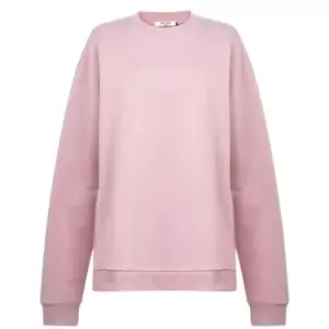 Image of NA-KD Oversized Knit Sweatshirt - Pink