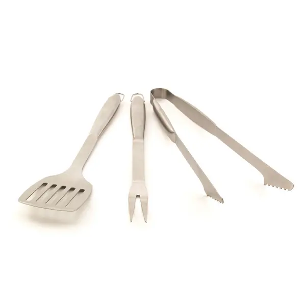 Image of Outback Stainless Steel 3pcs BBQ Tool Set
