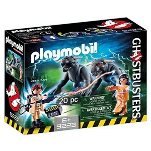 Image of Playmobil Ghostbusters Venkman with Terror Dogs