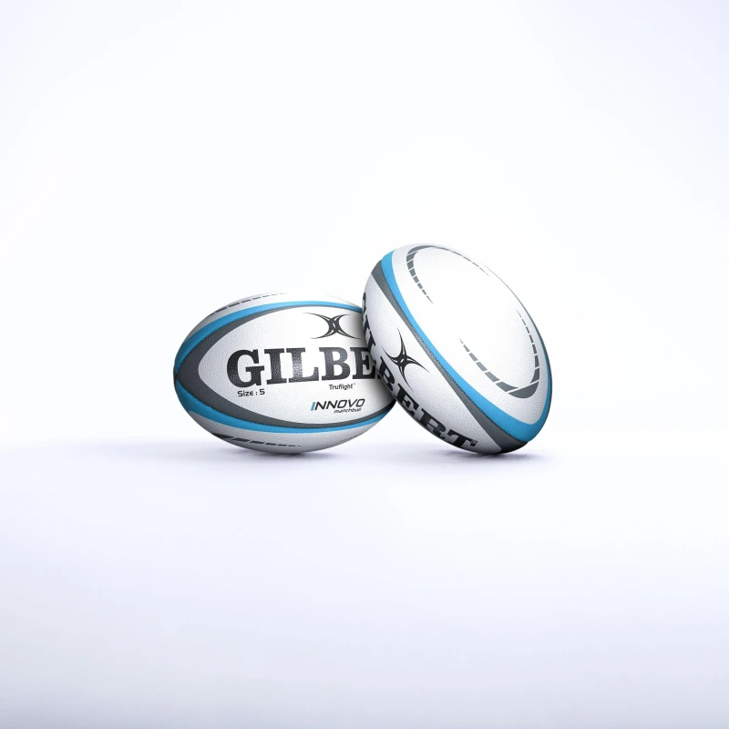 Image of Gilbert Innovo Match Ball Wht/Blu/Rd unisex Size 5