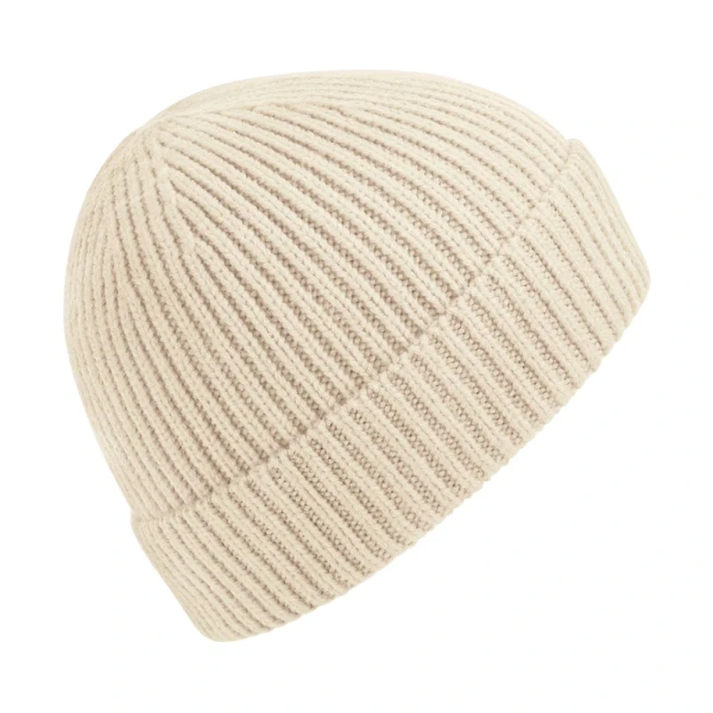 Image of Beechfield Mens Engineered Knit Ribbed Beanie in Beige Beige Male One Size