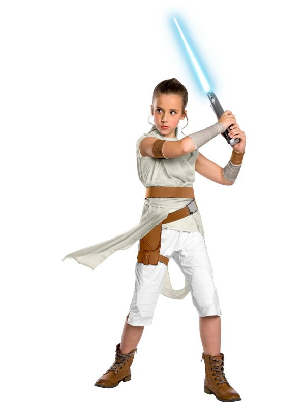 Image of Rubies Deluxe Rey Costume From Star Wars The Rise Of Skywalker Multi unisex