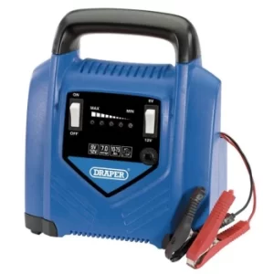 Image of Draper 6V/12V Battery Charger, 7.0A