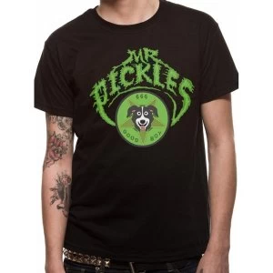 Image of Mr Pickles - Logo Mens Medium T-Shirt - Black