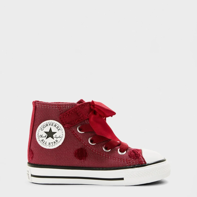 Image of Converse Kids Chuck Disco Canvas Trainers Altitude Lilac female C5 (22)