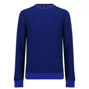 Image of Boss Boss Akstumi Crew Neck - Blue