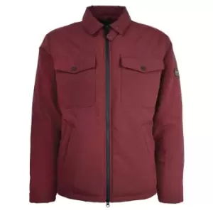 Image of Barbour International District Quilted Jacket - Red