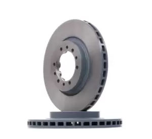 Image of FEBI BILSTEIN Brake disc MITSUBISHI 108415 MB618716,MB928697,MN102186 Brake rotor,Brake discs,Brake rotors MR129648,MR569483