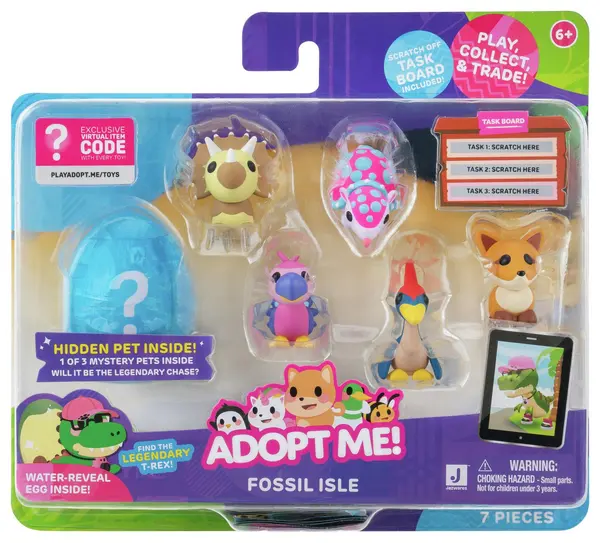 Image of Adopt Me! Adopt Me! Plush Multipack - Fossil Isle