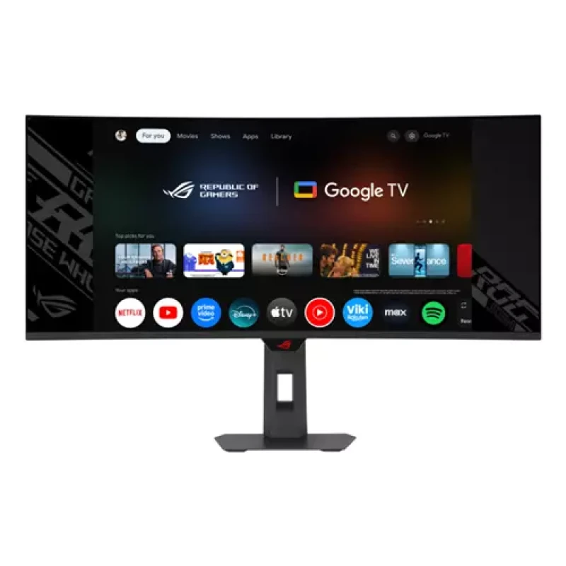 Image of Asus ASUS ROG Strix OLED XG34WCDMTG computer monitor 86.4cm (34") 3440 x 1440 pixels QD-OLED Black 90LM0B10-B02171