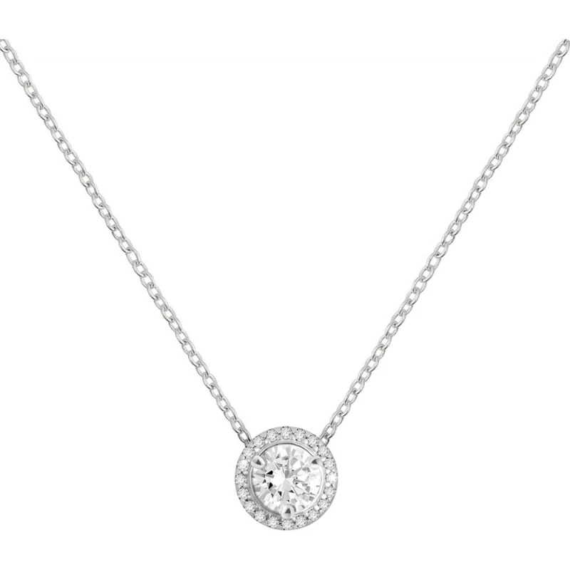 Image of Radley Sterling Silver CZ Stone Set Necklace Necklaces One Size Silver 71994911000