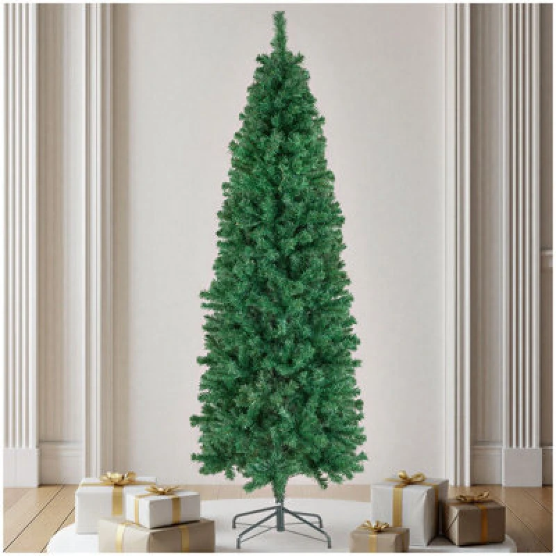 Image of Tectake Christmas Tree Comet - Artificial Christmas Tree In Green With Lifelike Look - 180 Cm - Green