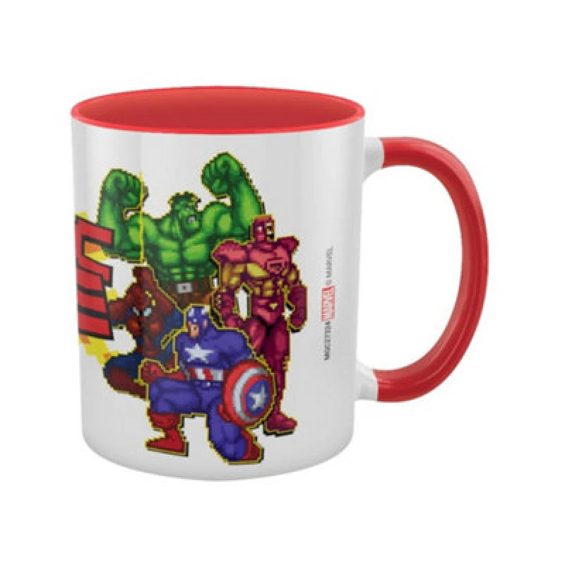 Image of Marvel Half Tone Mug White unisex