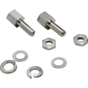 Image of BKL Electronic 10120291 Mounting bolt Silver 8 Parts