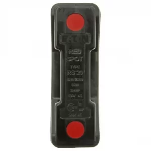 Image of Bussmann RS20H 20A Front Connected Black Red Spot Fuse Holder