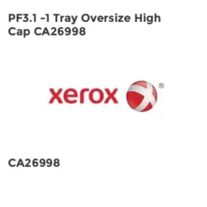 Image of PF3.1 -1 Tray Oversize High Cap CA26998