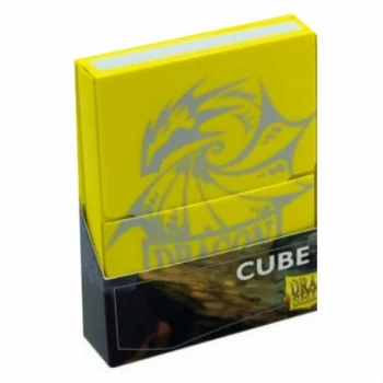Image of Dragon Shield Cube Shell - Yellow