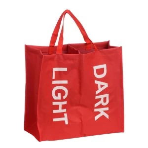 Image of Premier Housewares 2 Section Laundry Bag