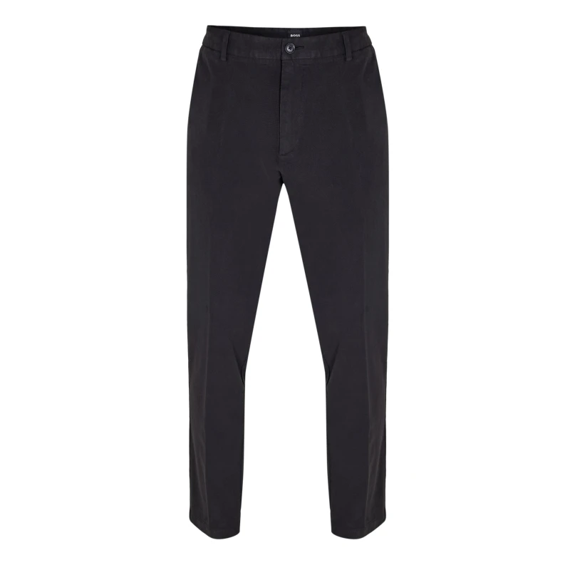 Image of Boss Boss H-Kane1 10271526 01 Straight Leg Trousers Mens Black male 34W R